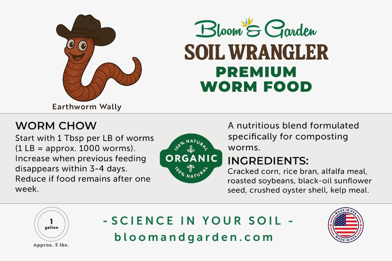 Soil Wrangler Premium Worm Food