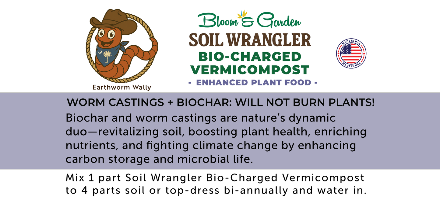 Soil Wrangler Bio-Charged Vermicompost