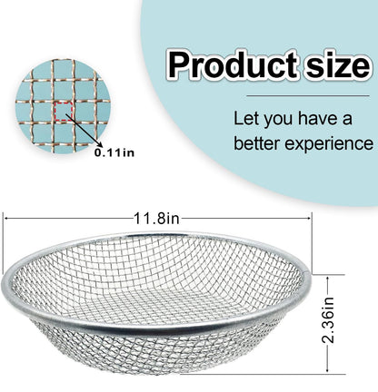 Dual-Screen Vermicompost Sifter Kit – ¼-Inch + ⅛-Inch Screens