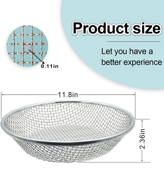 Bloom & Garden ⅛-Inch Sifting Screen for Soil - Durable Metal Mesh
