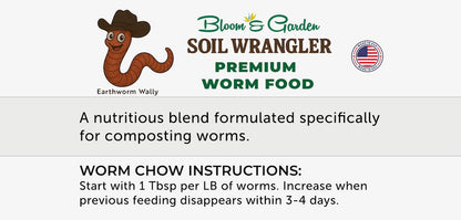 Soil Wrangler Premium Worm Food