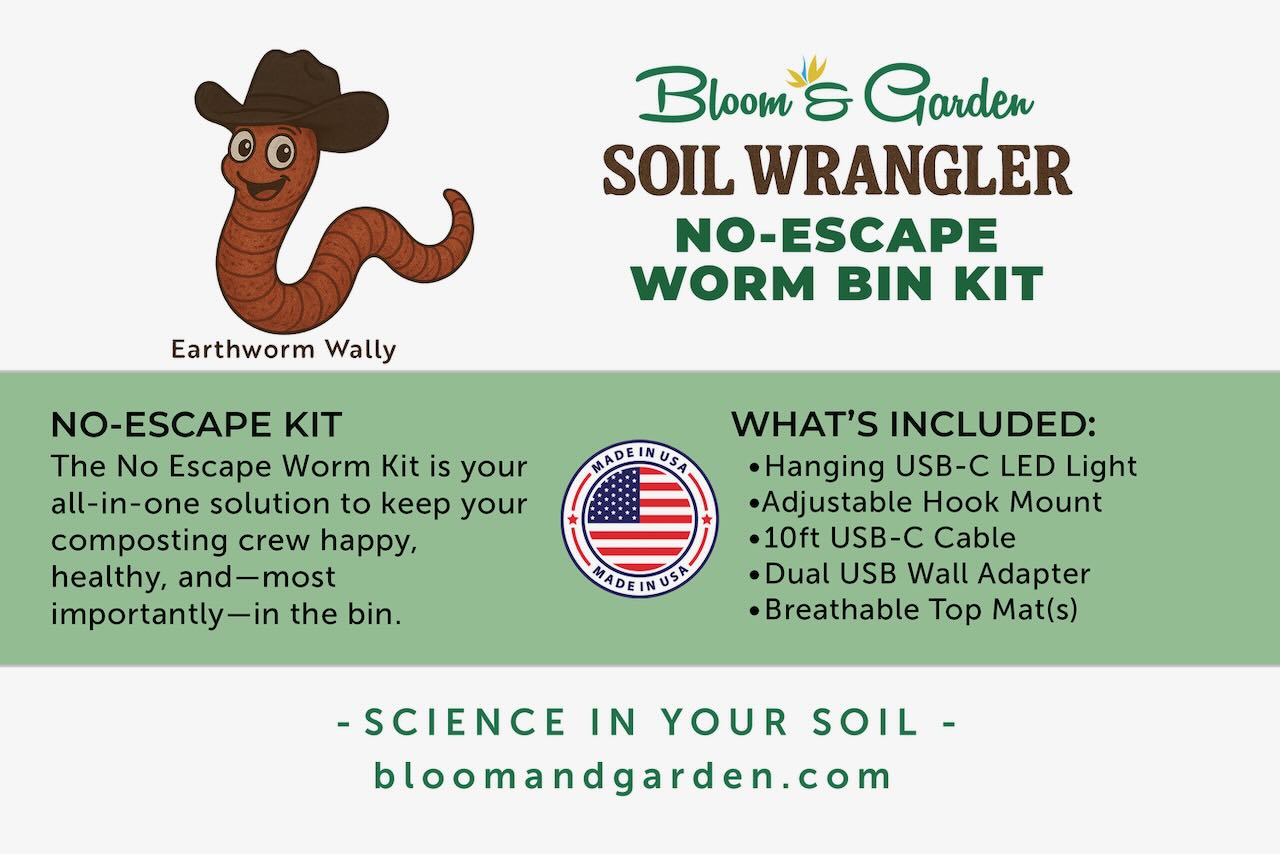 Soil Wrangle No-Escape Worm Bedding Kit